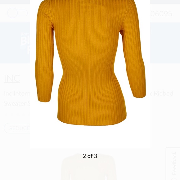 🆕 INC Zip Henley - Picture 2 of 3